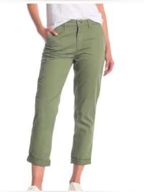 J. CREW Women's Olive Green Sunday Slim Chino Pants NWT - Size 10